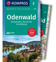 Hiking Guides KOMPASS Wanderführer Odenwald, 60 Touren Kompass-Karten GmbH