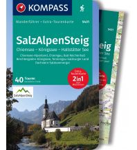 Wanderführer KOMPASS Wanderführer 5431 SalzAlpenSteig, Chiemsee, Königssee, Hallstätter See, 40 Touren Kompass-Karten GmbH