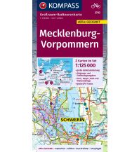 Cycling Guides KOMPASS GRK 3702 Mecklenburg-Vorpommern Kompass-Karten GmbH