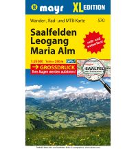 Mountainbike Touring / Mountainbike Maps Mayr Wanderkarte Saalfelden - Leogang - Maria Alm XL 1:25.000 Mayr Verlag