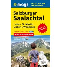 Mountainbike-Touren - Mountainbikekarten Mayr-Wander-, Rad-, MTB- und Tourenkarte 71, Salzburger Saalachtal 1:35.000 Mayr Verlag
