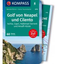Hiking Guides KOMPASS Wanderführer Golf von Neapel, Ischia, Capri, Halbinsel Sorrent, Amalfi-Küste und Cilento, 60 Touren Kompass-Karten GmbH