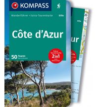 Hiking Guides KOMPASS Wanderführer Côte d'Azur, Die schönsten Küsten- und Bergwanderungen, 50 Touren Kompass-Karten GmbH