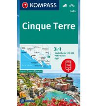Hiking Maps Apennines Kompass-Karte 2450, Cinque Terre 1:35.000 Kompass-Karten GmbH