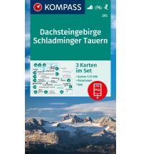 Wanderkarten Steiermark Kompass-Kartenset 293, Dachsteingebirge, Schladminger Tauern 1:25.000 Kompass-Karten GmbH