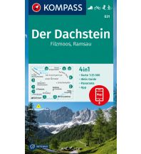 Wanderkarten Steiermark KOMPASS Wanderkarte 031 Der Dachstein, Ramsau, Filzmoos 1:25.000 Kompass-Karten GmbH