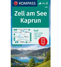 Wanderkarten Salzburg KOMPASS Wanderkarte 030 Zell am See, Kaprun 1:35.000 Kompass-Karten GmbH