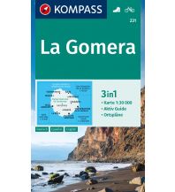 Hiking Maps Spain Kompass-Karte 231, La Gomera 1:30.000 Kompass-Karten GmbH