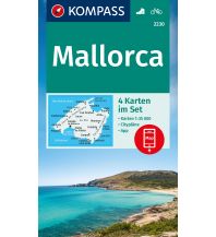 Hiking Maps Spain Kompass-Kartenset 2230, Mallorca 1:35.000 Kompass-Karten GmbH