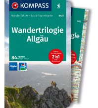 Hiking Guides KOMPASS Wanderführer Wandertrilogie Allgäu, 84 Touren Kompass-Karten GmbH