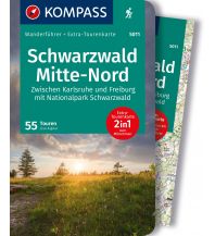 Wanderführer KOMPASS Wanderführer Schwarzwald Mitte-Nord, 55 Touren Kompass-Karten GmbH