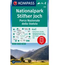 Hiking Maps South Tyrol + Dolomites Kompass-Karte 072, Nationalpark Stilfserjoch/Parco Nazionale dello Stelvio 1:50.000 Kompass-Karten GmbH