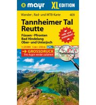 Hiking Maps Tyrol Mayr Wanderkarte Tannheimer Tal, Reutte XL 1:25.000 Mayr Verlag