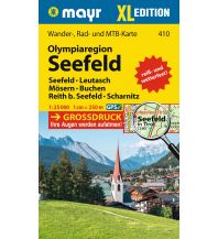 Wanderkarten Tirol Mayr-Wander-, Rad- und MTB-Karte 410, Olympiaregion Seefeld XL 1:25.000 Mayr Verlag