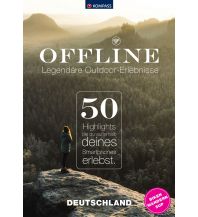 Wanderführer KOMPASS Offline - 50 Legendäre Outdoor-Erlebnisse, Deutschland Kompass-Karten GmbH