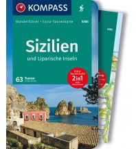 Hiking Guides KOMPASS Wanderführer Sizilien und Liparische Inseln, 60 Touren Kompass-Karten GmbH