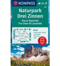 Wanderkarten Tirol Kompass-Karte 047, Naturpark Drei Zinnen 1:25.000 Kompass-Karten GmbH