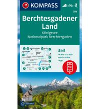 Wanderkarten Salzburg Kompass-Karte 794, Berchtesgadener Land 1:25.000 Kompass-Karten GmbH