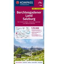 Cycling Maps Kompass-Fahrradkarte 3336, Berchtesgadener Land, Salzburg 1:70.000 Kompass-Karten GmbH