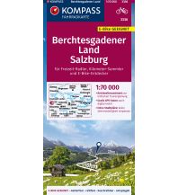 Cycling Maps Kompass-Fahrradkarte 3336, Berchtesgadener Land, Salzburg 1:70.000 Kompass-Karten GmbH