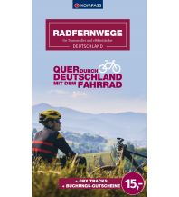 Cycling Guides Kompass 6110, Radfernwege quer durch Deutschland Kompass-Karten GmbH