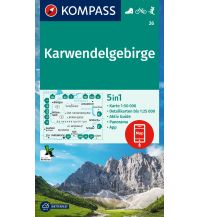 Wanderkarten Tirol Kompass-Karte 26, Karwendelgebirge 1:50.000 Kompass-Karten GmbH