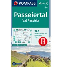 Wanderkarten Südtirol & Dolomiten Kompass-Karte 044, Passeiertal / Val Passiria 1:25.000 Kompass-Karten GmbH
