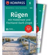 Hiking Guides KOMPASS Wanderführer Rügen, mit Hiddensee und Fischland-Darß-Zingst, 55 Touren mit Extra-Tourenkarte Kompass-Karten GmbH