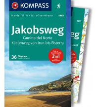 Long Distance Hiking KOMPASS Wanderführer Jakobsweg Camino del Norte Kompass-Karten GmbH