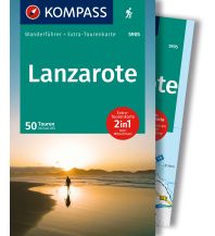 Hiking Guides KOMPASS Wanderführer Lanzarote, 50 Touren mit Extra-Tourenkarte Kompass-Karten GmbH