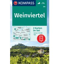 Hiking Maps Vienna Kompass-Kartenset 204, Weinviertel 1:50.000 Kompass-Karten GmbH