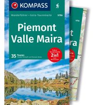 Hiking Guides Kompass-Wanderführer 5756, Piemont - Valle Maira Kompass-Karten GmbH