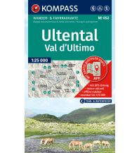 Wanderkarten Südtirol & Dolomiten Kompass-Karte 052, Ultental/Val d'Ultimo 1:25.000 Kompass-Karten GmbH