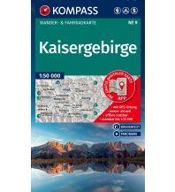 Wanderkarten Tirol Kompass-Karte 9, Kaisergebirge 1:50.000 Kompass-Karten GmbH