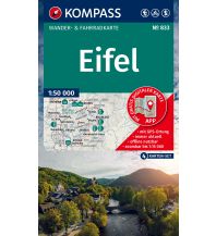 Hiking Maps Germany Kompass-Kartenset 833, Eifel 1:50.000 Kompass-Karten GmbH