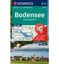 Hiking Maps Vorarlberg Kompass-Karte 1c, Bodensee Gesamtgebiet 1:75.000 Kompass-Karten GmbH