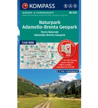 Wanderkarten Italien Kompass-Karte 070, Naturpark Adamello-Brenta Geopark 1:40.000 Kompass-Karten GmbH