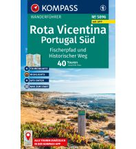 Long Distance Hiking KOMPASS Wanderführer 5896, Rota Vicentina, Portugal Süd: Von Santiago do Cacém zum Cabo de Sao Vicente, 27 Etappen/Touren mit Extra-Tourenkarte Kompass-Karten GmbH