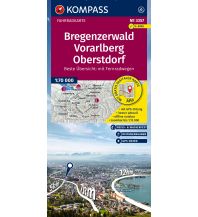 Cycling Maps Austria Kompass-Fahrradkarte 3357, Bregenzerwald, Vorarlberg, Oberstdorf 1:70.000 Kompass-Karten GmbH
