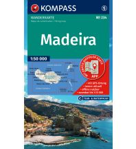 Wanderkarten Portugal Kompass-Karte 234, Madeira 1:50.000 Kompass-Karten GmbH