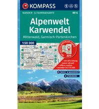 Wanderkarten Österreich KOMPASS Wanderkarte 6 Alpenwelt Karwendel Mittenwald, Garmisch-Partenkirchen 1:50.000 Kompass-Karten GmbH