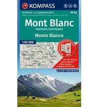 Wanderkarten Schweiz & FL Kompass-Karte 85, Mont Blanc/Monte Bianco 1:50.000 Kompass-Karten GmbH