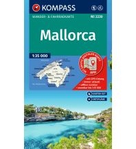 Hiking Maps Spain Kompass-Kartenset 2230, Mallorca 1:35.000 Kompass-Karten GmbH