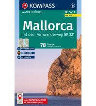Hiking Guides KOMPASS Wanderführer 5911, Mallorca, 78 Touren mit Extra-Tourenkarte Kompass-Karten GmbH