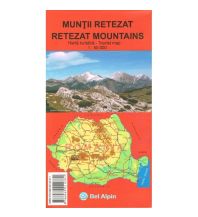 Wanderkarten Rumänien Retezat 1:50.000 Bel Alpin Tour