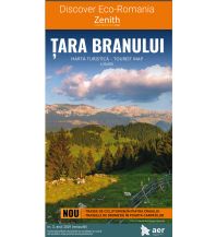 Hiking Maps Romania Zenith-Wanderkarte 3, Țara Branului 1:30.000 Zenith Maps