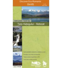 Hiking Maps Romania Zenith-Wanderkarte 4, Țara Hațegului, Retezat 1:50.000 Zenith Maps
