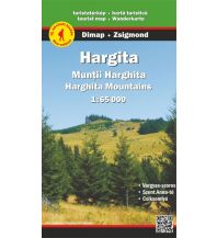 Wanderkarten Rumänien Dimap-Karte 7, Hargita/Munții Harghita 1:65.000 DIMAP & ERMAP & Szarvas & F&B