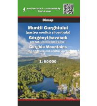 Hiking Maps Romania Dimap WK 32 Rumänien - Muntii Gurghiului - Görgenyi-havasok - Gurhiu Mountains DIMAP & ERMAP & Szarvas & F&B