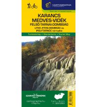 Hiking Maps Hungary Szarvas-Wanderkarte Karancs, Medves-Vidék 1:33.000 Szarvas Térképek
